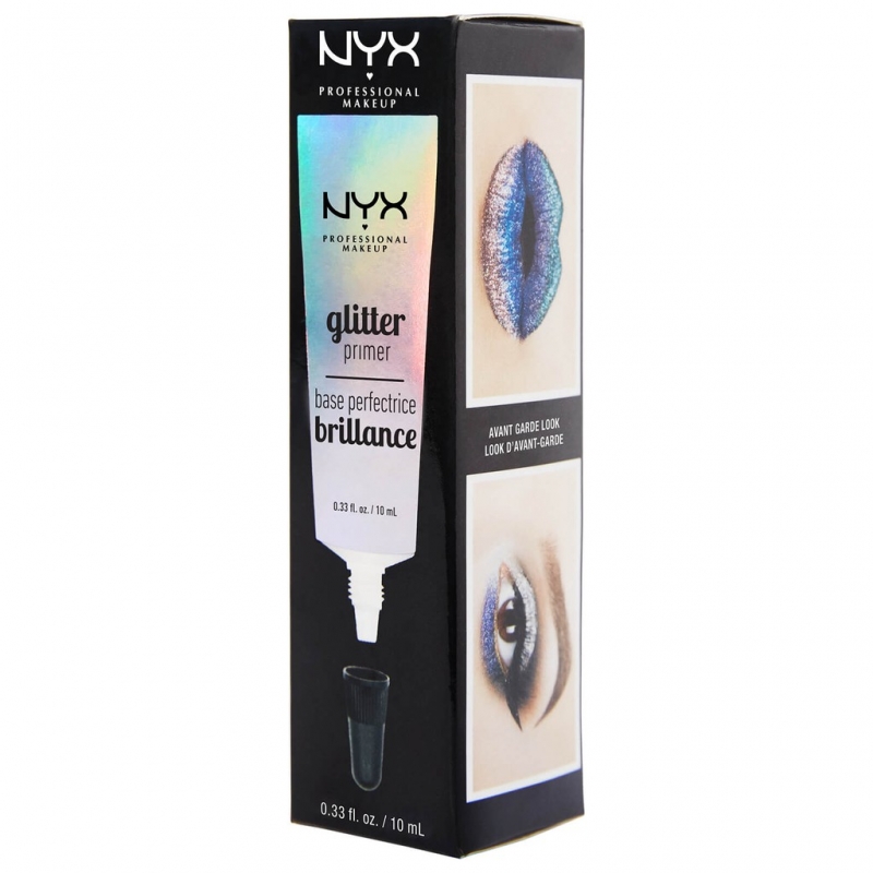 NYX Professional Makeup Glitter Primer + Metallic Glitter - Gold stone