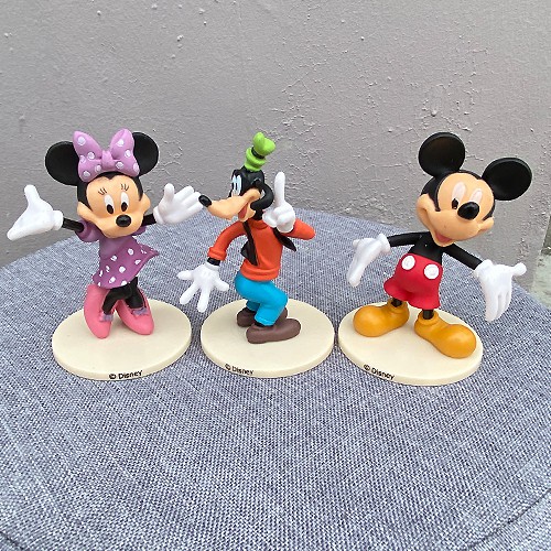 6Pcs Mickey and Friends Pvc Figures Cake Topper 8-10cm