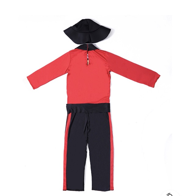 Role Play Fire Fighter Fireman Costume Set 5-8y