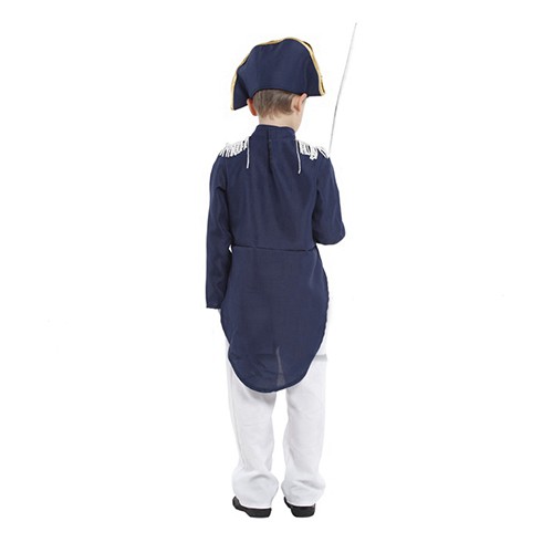 Child The Napoleon Captain Ship Pirate Navy Costume Cosplay 4-8y