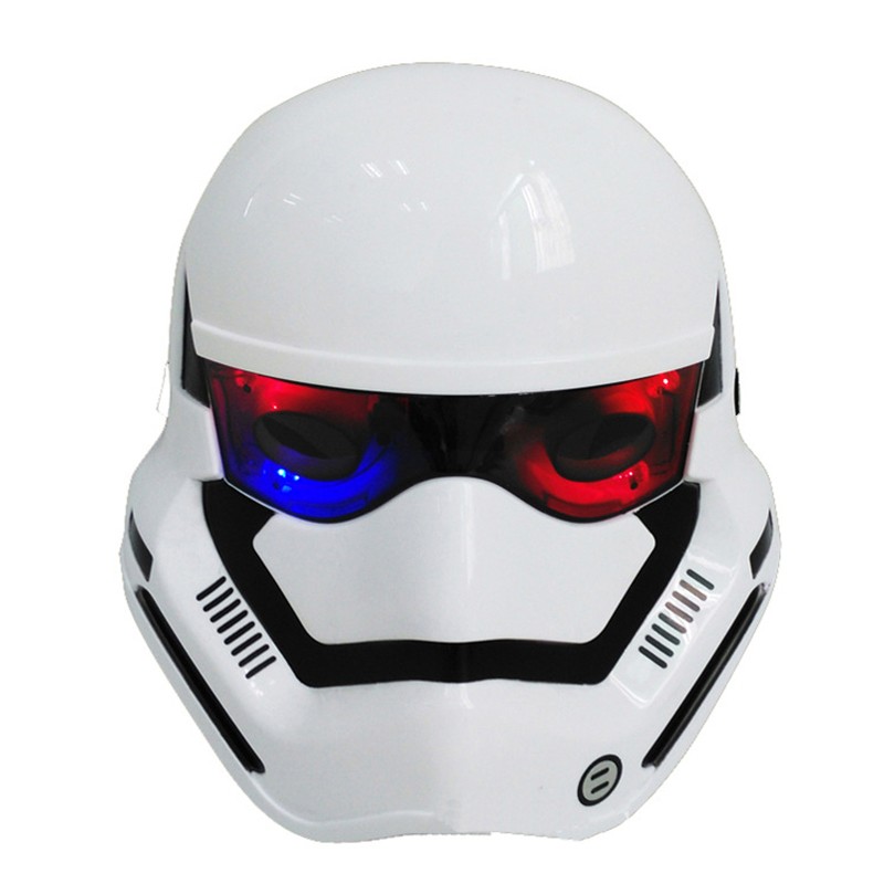 Star Wars Mask Darth Vader Stormtrooper Cosplay Mask Light Up