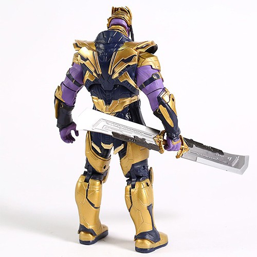 Authentic Marvel 20cm Alloy PVC Thanos with LED Light
