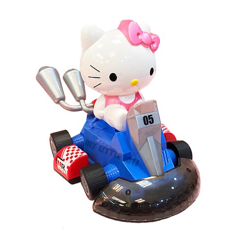 High Powered Karting Hello Kitty Car with Light and Sound Battery Operated