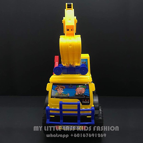 Big Size Children Excavator Truck Construction Toy Model Car Toy Thick Material Toys for boys