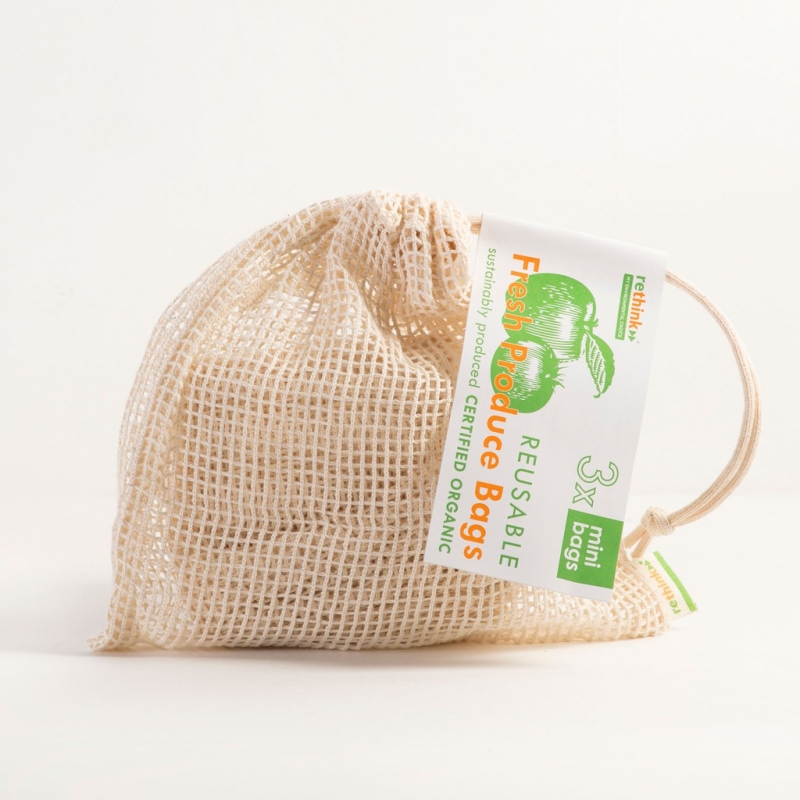 Rethink Fresh Produce Bags - Minis Small 3Pcs