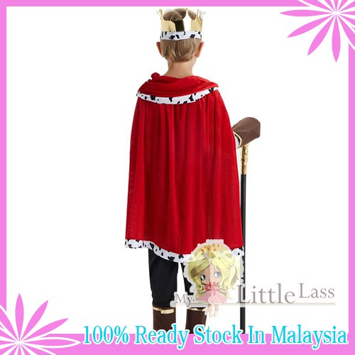 Smart Europe Little Prince King Cosplay Costume Boy Dress up Outfit For Kids