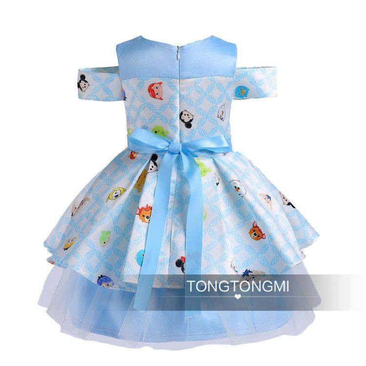 Blue Disney Tsum Tsum Dress