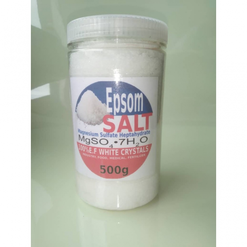 PURE MAGNESIUM SULPHATE, EPSOM SALT, LAXATIVE ENGLISH SALT, FOOD , MEDICAL, COSMETIC, AGRICULTURAL GRADE-99.9%