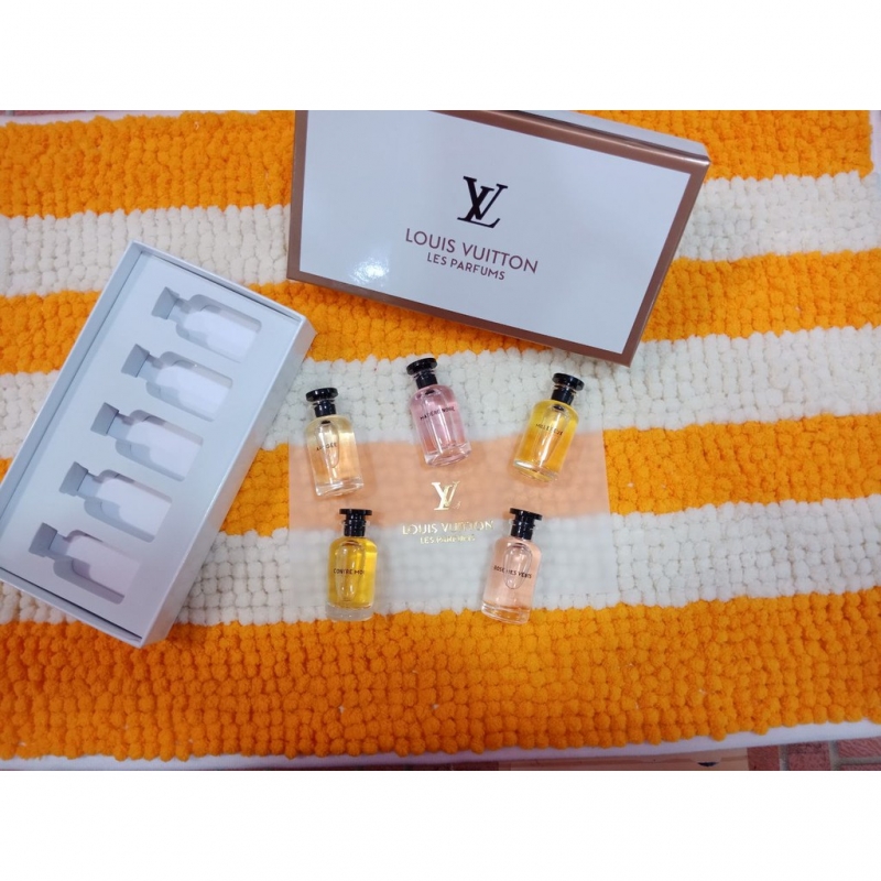 LV perfume Gift Set by Louis Vuitton set 5 in 1 Each 10 mL