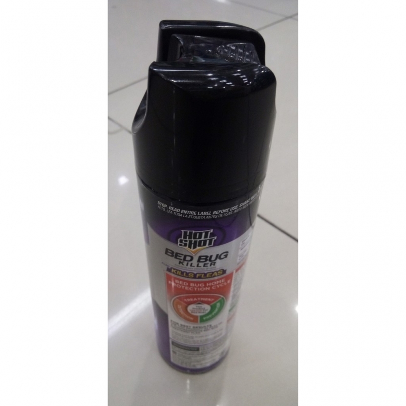 Hot Shot Bed Bug Killer Aerosol Spray With Bed Bug Egg Kill Treatment 17.5 Ounces (Oz) 496g
