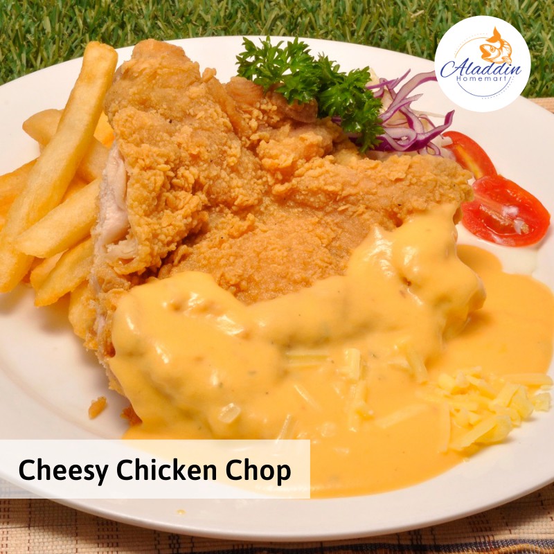 Cheesy Chicken Chop (Halal)