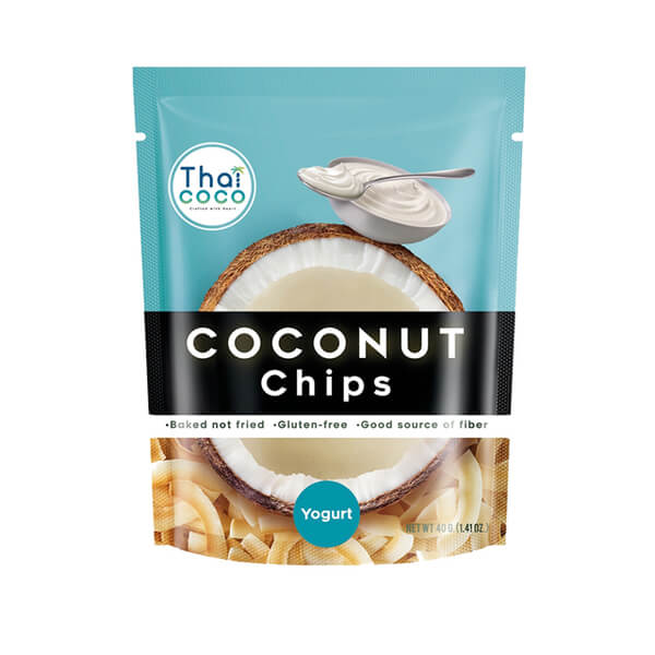 [] Thai Coco coconut crisps 40g (yogurt flavor)