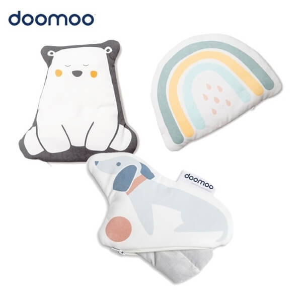 (Doomoo)【Doomoo】Cute shape warm soothing pillow (3 types)
