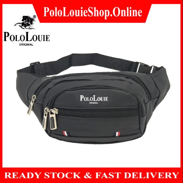 New Trend Original Polo Louie Men Women Waterproof Chest / Waist Pouch Bag Sport Travel Cross Body Bag