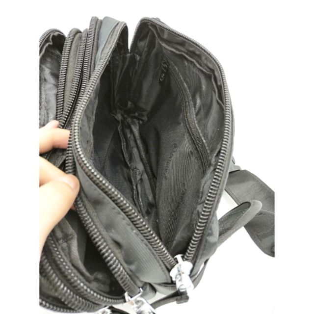Multi Layer Extra Large JYL Waist Pouch Sling Shoulder Bag Crossbody Bag