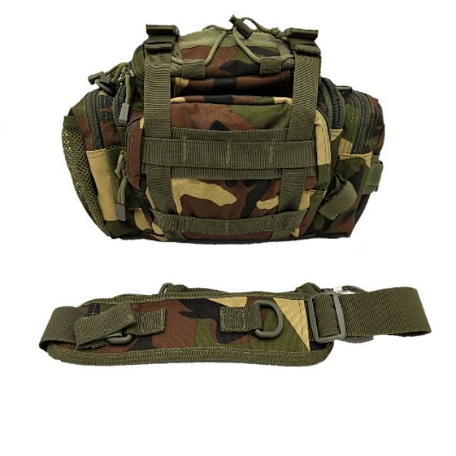 High Quality SWAT Army Military 5 in 1 Pouch Bag Shoulder Chest Waist Handcarry
