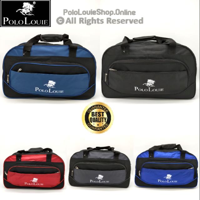 READY STOCKOriginal Polo Louie Travel Bag 20 Inch Handcarry Sport Duffel
