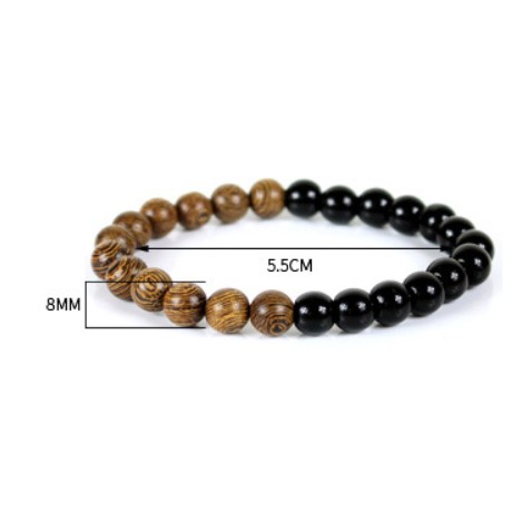 Original Wooden Bracelet Mix with Tiger Eye/Glossy/Lava 8MM/10MM Local Seller