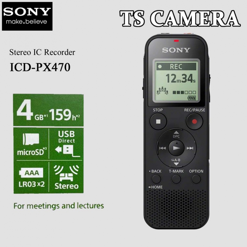 SONY VOICE RECORDER ICD-BX140 / ICD-PX470 / ICD-UX570F
