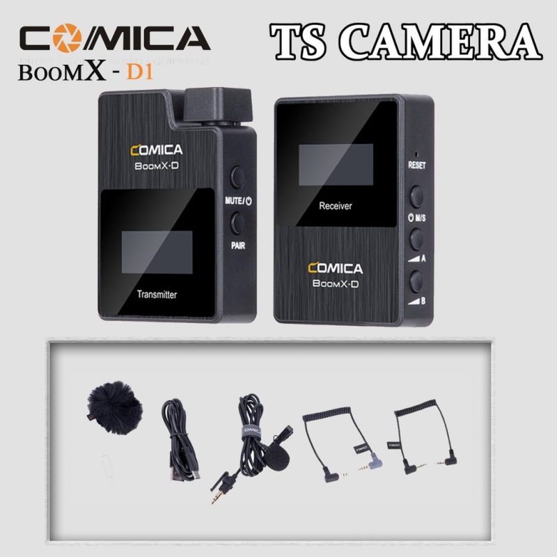 COMICA WIRELESS MICROPHONE BOOMX-D1/ BOOMX-D2