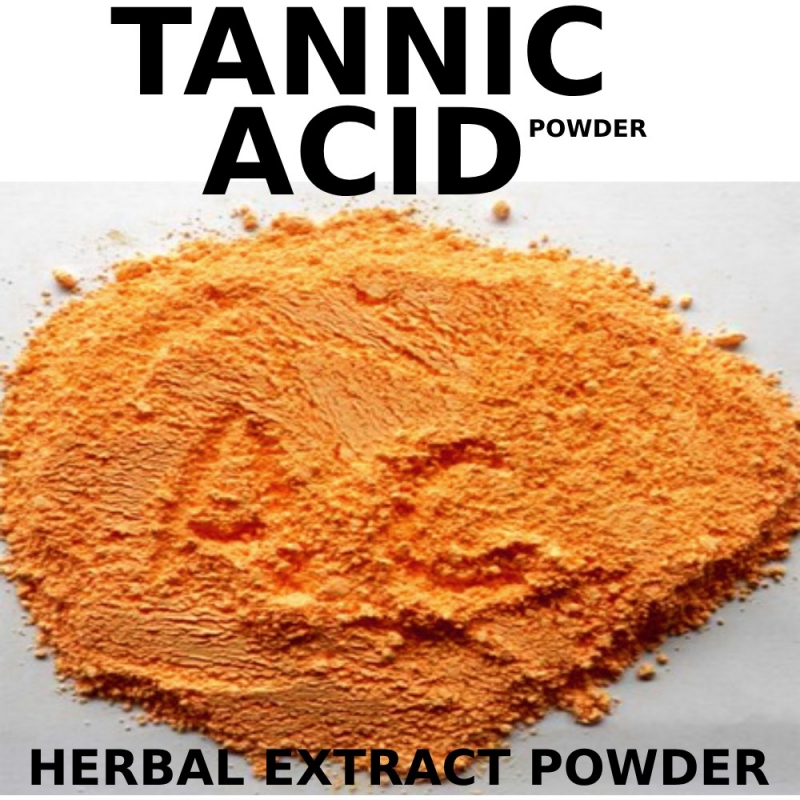 TANNIC ACID/ FLAVOURING & CLARIFYING AGENT/ COSMETIC GRADE/ FISHERIES HEALTH/ WATER PH CONTROL-100g