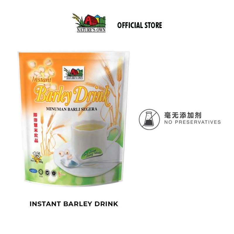 Nature’s Own Instant Barley Drink Bundle (6 Packs x 15 sachets x 20gm)