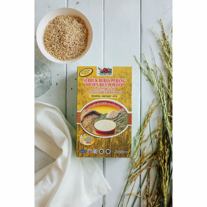Nature’s Own Instant Brown Rice Powder Bundle (4 Packs x 350g/Box)