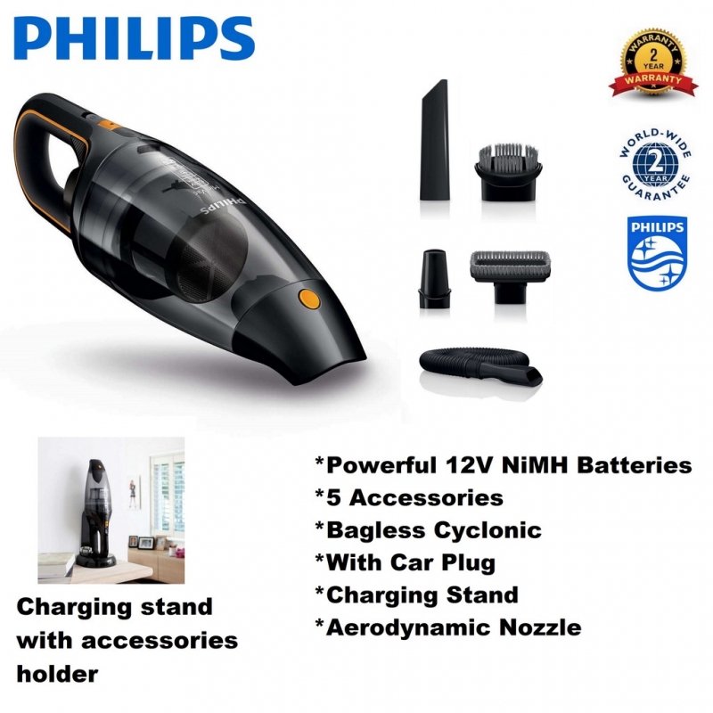 Push down Ambitious thick Philips MiniVac Handheld Vacuum Cleaner (FC6149)