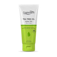 Cosmoderm Tea Tree Oil Lotion Talc (125ml) exp 10/2022