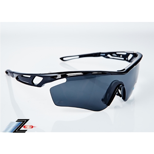 (Z-POLS)[Aspect Z-POLS Titans Feng Chi models] a new generation of black TR space fiber material equipped with 100% Polarized top piece of polarized sports glasses! New Listing