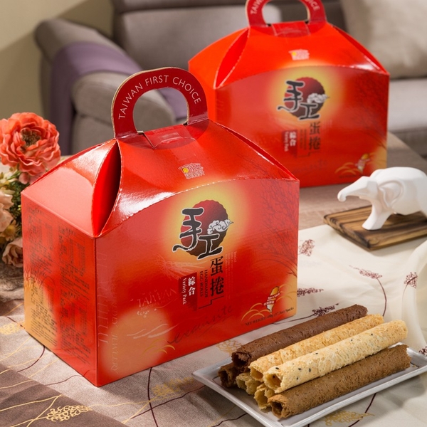 ※5 boxes※ [FuYiShan] Comprehensive handmade egg roll gift box