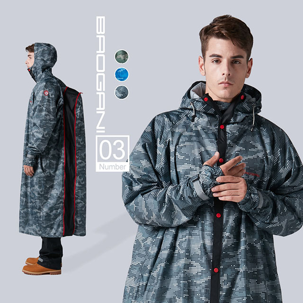 (BAOGANI)[Bao Gani BAOGANI] B03 Backpacker Multi-Purpose Coat Raincoat ...