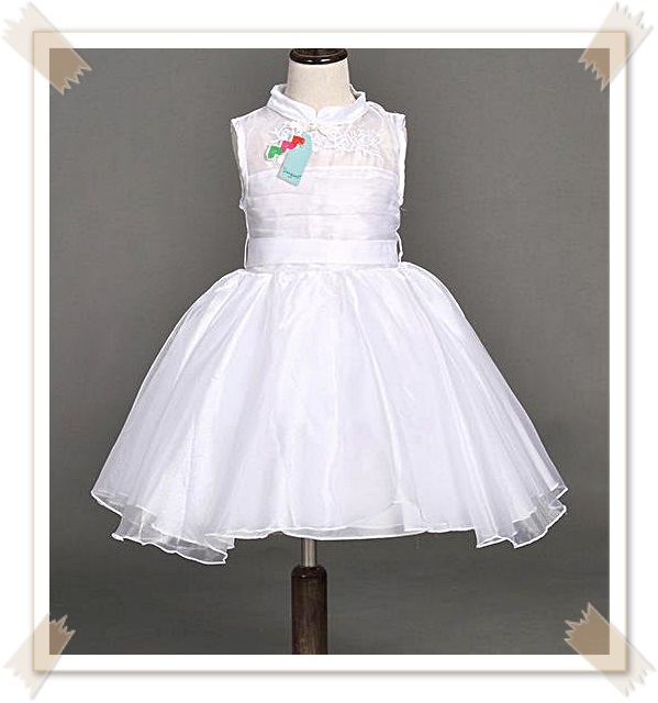 Elegant White Party Dress
