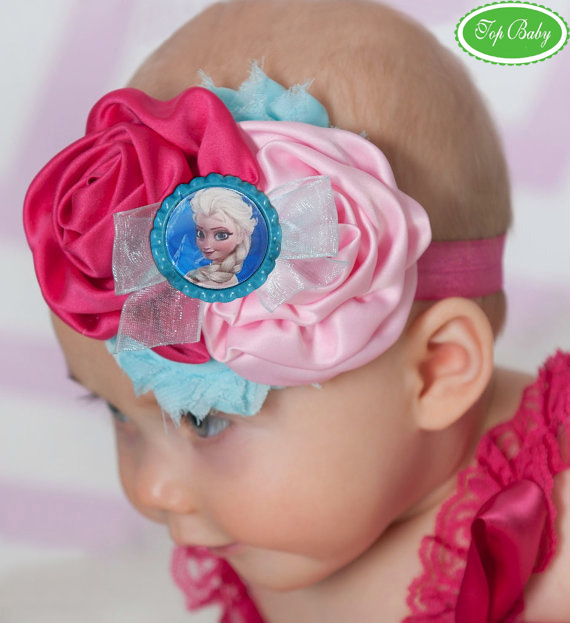 Baby Frozen Headband Pink