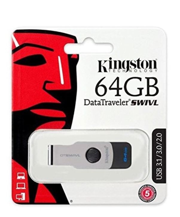 Kingston DataTraveler Swivl USB Pendrive (64GB)
