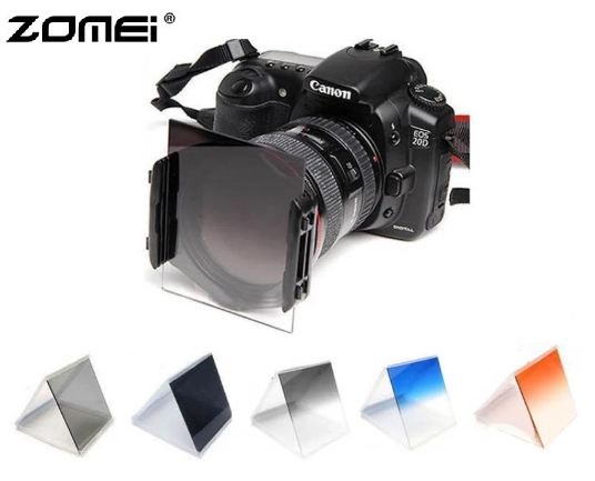Zomei P-Series ND Neutral Density Square Filter Set - Graduated Color Filter