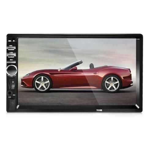 7 INCH BLUETOOTH V2.0 CAR AUDIO TOUCH SCREEN MP5 PLAYER SUPPORT TF USB FM RADIO