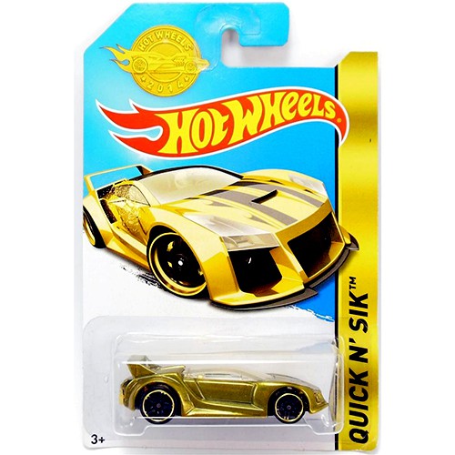 Hot Wheels Quick N Sik Gold Edition Collectibles Rare diecast 1:64 Really stock