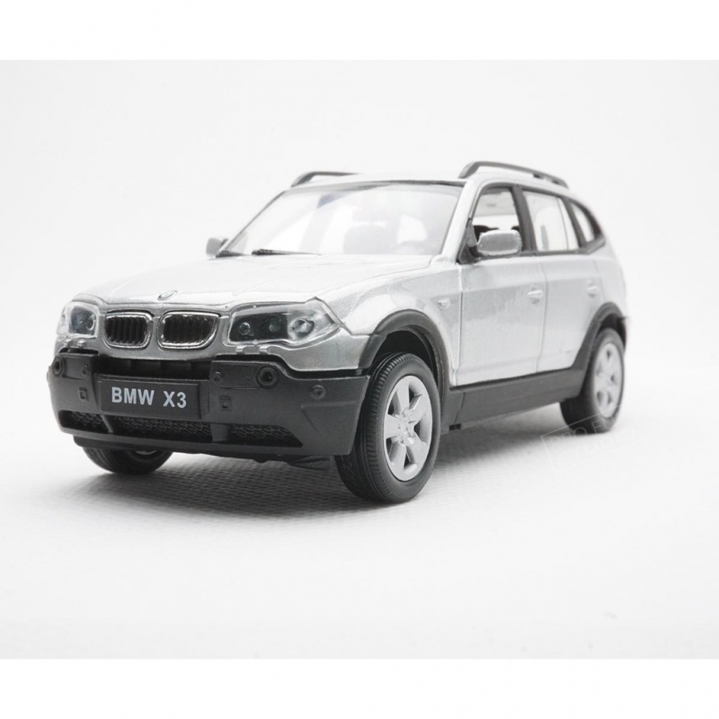 Welly BMW X3 compact luxury crossover SUV 2011 1:43 1/43 Die-cast car model  collection Silver