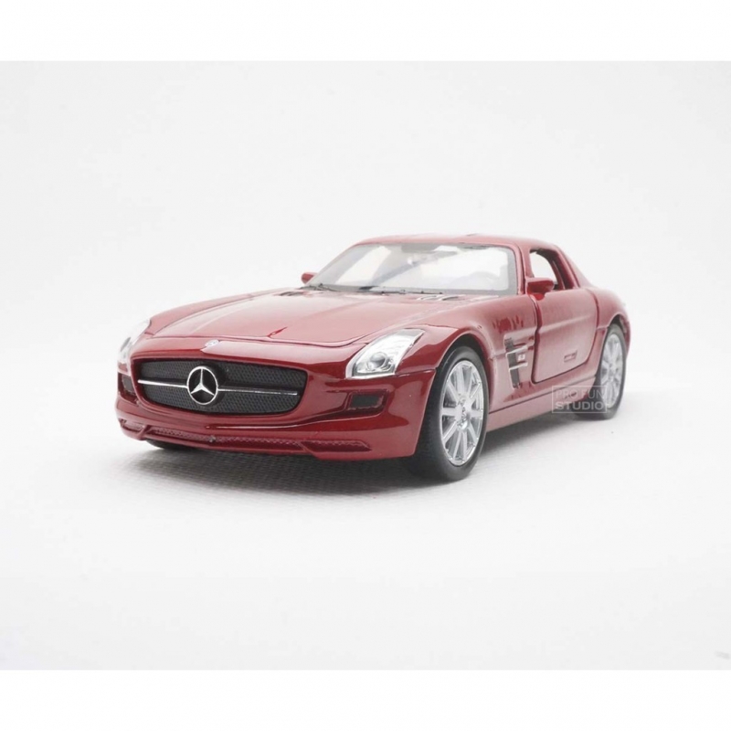 Welly Mercedes-benz SLS AMG racing 1/36 1/32 1/34 Diecast Car model Red
