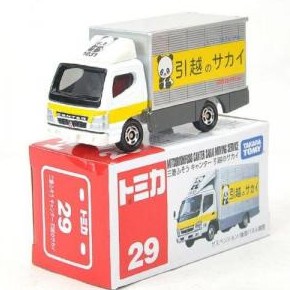 TAKARA TOMY No.29 Mitsubishi Fuso Canter Sakai Moving Service (Box) Truck