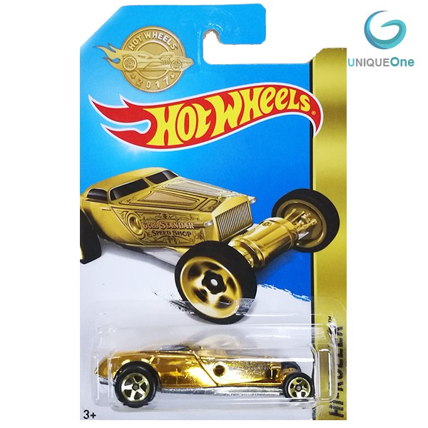 Hot Wheels 2017 Gold Edition Hi-Roller gold standard Gold Series Die-Cast Cars Toys for boys 1/64