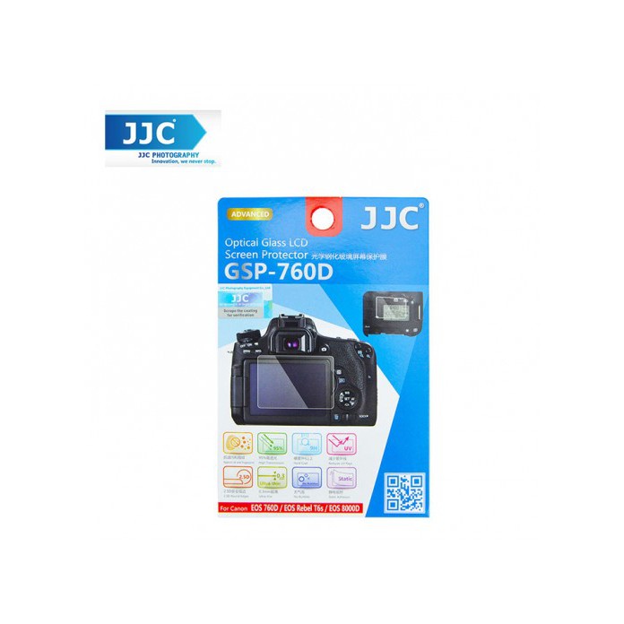 JJC Ultra-thin Screen Protector for CANON EOS 800D, 760D, 750D, 700D-GSP-760D