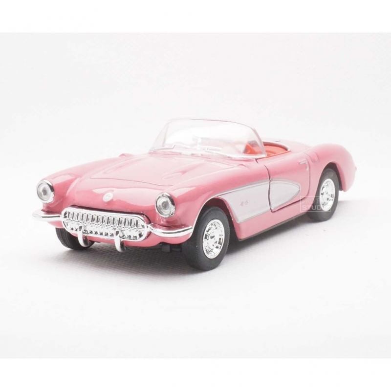 Welly 1957 CHEVROLET BEL AIR Pink 1/36 1/32 1/34 Diescat Car model Pink