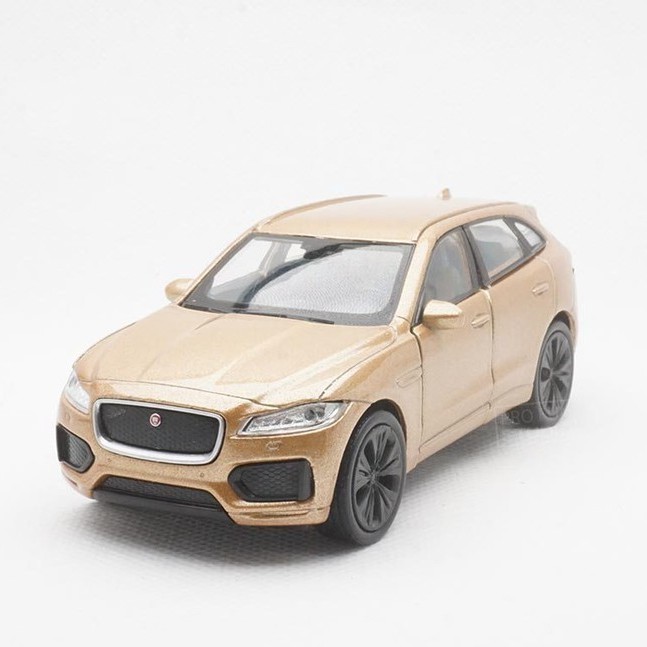 Welly Jaguar F-Pace Luxury SUV 2016 1/36 1/32 1/34 Die-cast Car model White & Gold