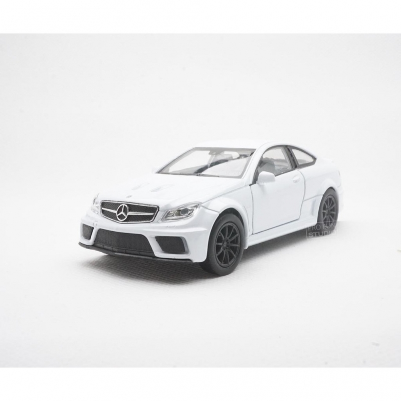Welly Mercedes Benz C63 amg COUPE 1/36 1/32 1/34 Diecast Car model White