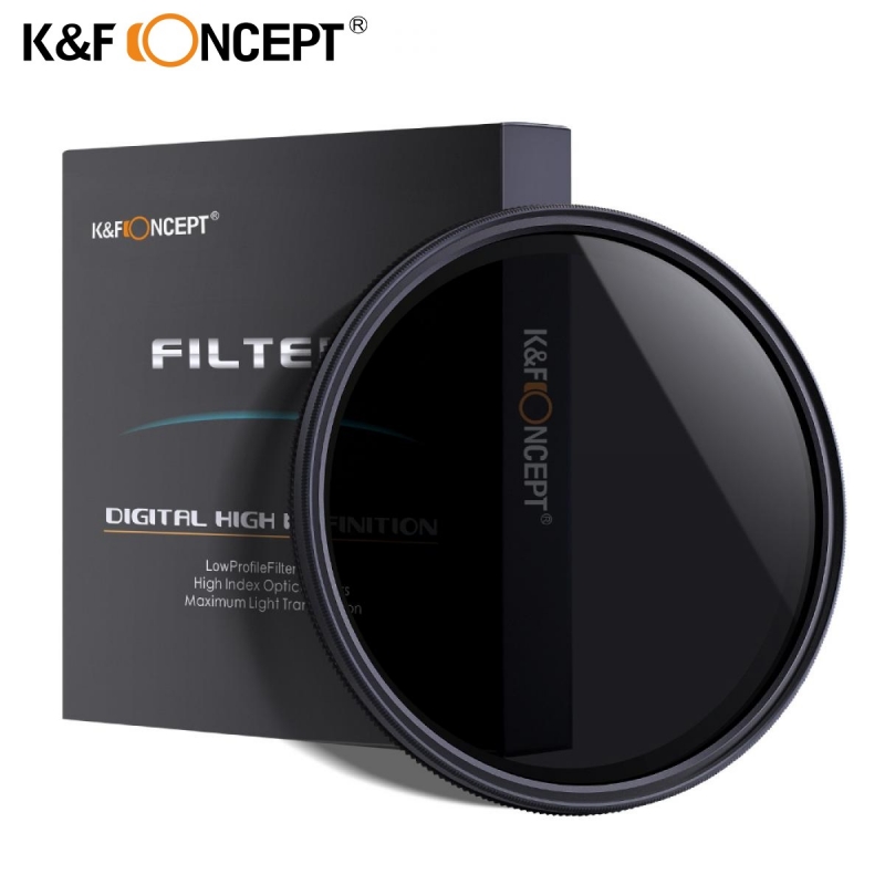 K&F Concept ND Fader Variable Neutral Density Adjustable ND Filter ND2 to ND400