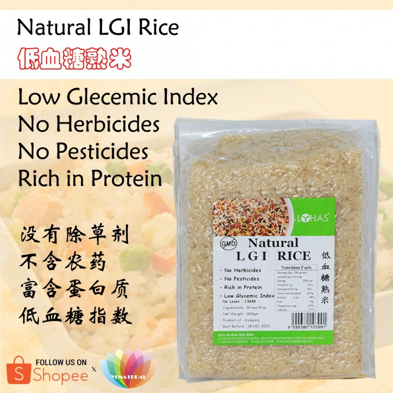 [Lohas] Natural LGI Rice 低血糖熟米900g
