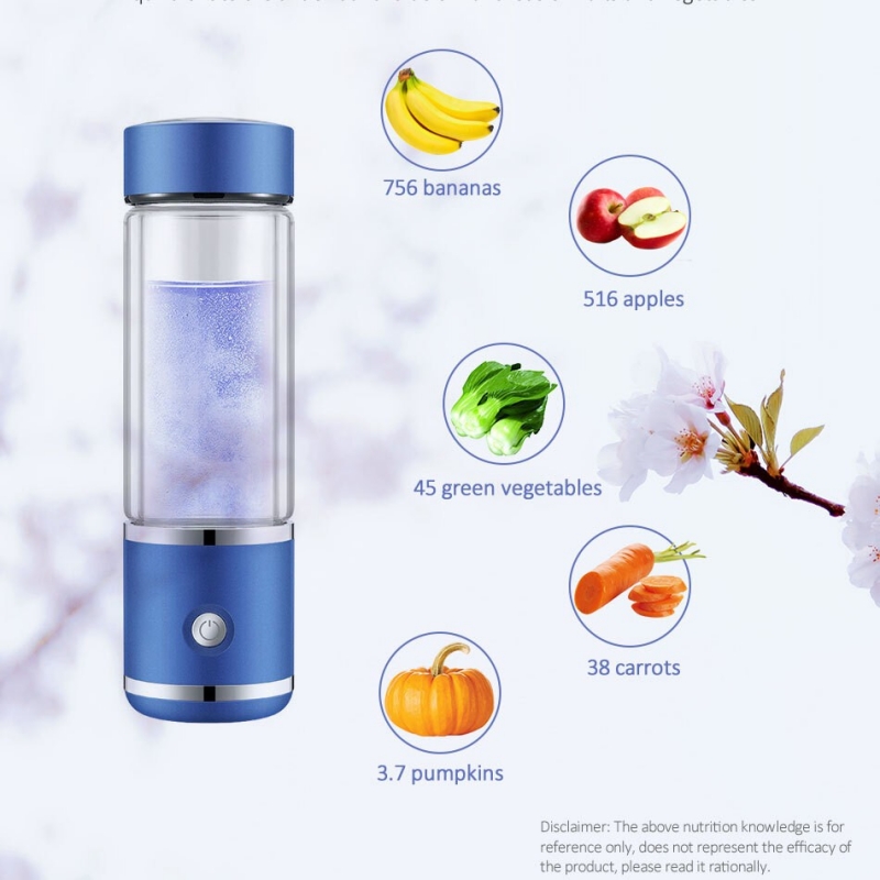 2019 New SPE+PEM High ORP Hydrogen Generator Water Ionizer Bottle with Japan electrolysis technology