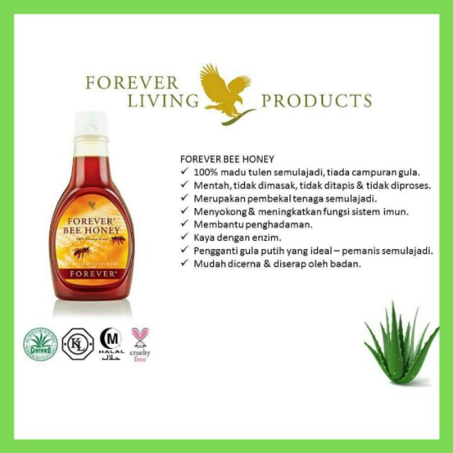 💯ORI + READY STOCK💯 Madu Lebah Asli Original Forever Living✨